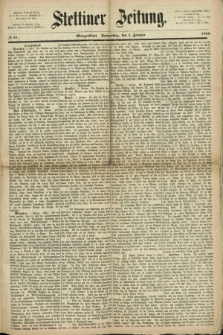 Stettiner Zeitung. 1869, № 57 (4 Februar) - Morgenblatt