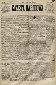 Gazeta Narodowa. 1894, nr 40