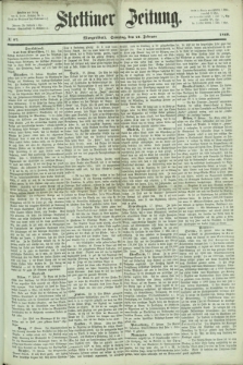 Stettiner Zeitung. 1869, № 87 (21 Februar) - Morgenblatt