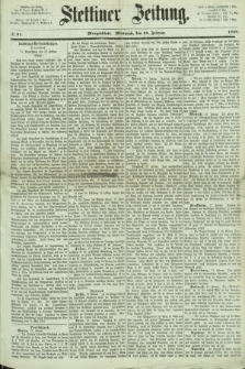 Stettiner Zeitung. 1869, № 91 (24 Februar) - Morgenblatt