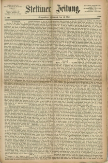 Stettiner Zeitung. 1869, № 225 (19 Mai) - Morgenblatt