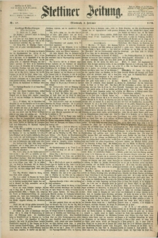 Stettiner Zeitung. 1870, Nr. 27 (2 Februar)