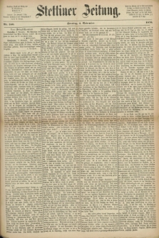 Stettiner Zeitung. 1870, Nr. 260 (6 November)