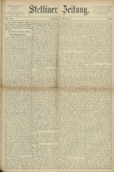 Stettiner Zeitung. 1870, Nr. 264 (11 November)