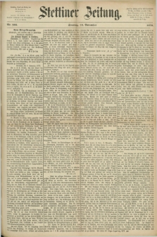 Stettiner Zeitung. 1870, Nr. 266 (13 November)