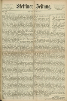 Stettiner Zeitung. 1870, Nr. 275 (24 November)