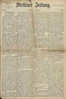 Stettiner Zeitung. 1870, Nr. 290 (11 Dezember) + dod.