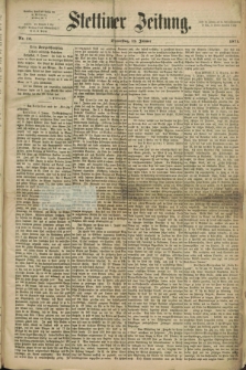 Stettiner Zeitung. 1871, Nr. 10 (12 Januar)