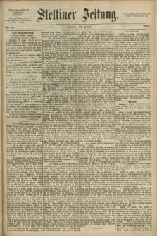 Stettiner Zeitung. 1871, Nr. 13 (15 Januar)