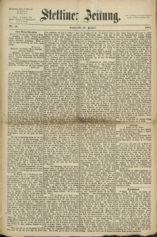 Stettiner Zeitung. 1871, Nr. 18 (21 Januar)