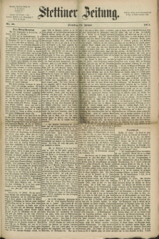 Stettiner Zeitung. 1871, Nr. 20 (24 Januar)