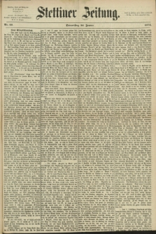 Stettiner Zeitung. 1871, Nr. 22 (26 Januar)