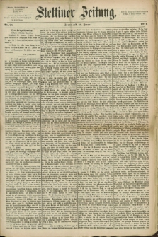 Stettiner Zeitung. 1871, Nr. 24 (28 Januar)