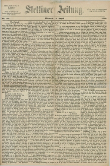 Stettiner Zeitung. 1871, Nr. 190 (16 August)