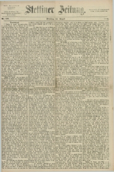 Stettiner Zeitung. 1871, Nr. 195 (22 August)