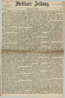 Stettiner Zeitung. 1871, Nr. 199 (26 August)