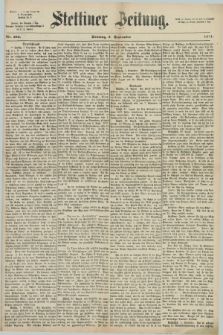 Stettiner Zeitung. 1871, Nr. 206 (3 September)