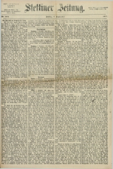 Stettiner Zeitung. 1871, Nr. 210 (8 September)
