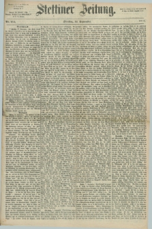 Stettiner Zeitung. 1871, Nr. 213 (12 September)