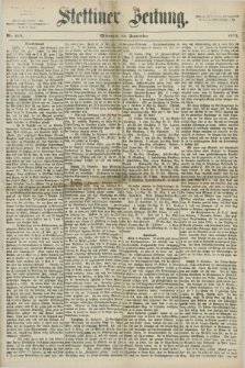 Stettiner Zeitung. 1871, Nr. 214 (13 September)