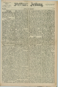 Stettiner Zeitung. 1871, Nr. 222 (22 September)