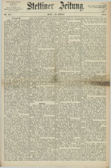 Stettiner Zeitung. 1871, Nr. 253 (27 Oktober)