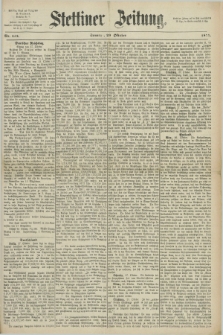 Stettiner Zeitung. 1871, Nr. 254 (29 Oktober)