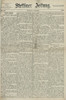 Stettiner Zeitung. 1871, Nr. 262 (8 November)