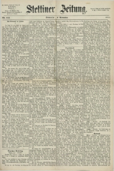 Stettiner Zeitung. 1871, Nr. 263 (9 November)