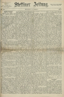 Stettiner Zeitung. 1871, Nr. 265 (11 November)
