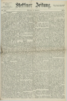 Stettiner Zeitung. 1871, Nr. 266 (12 November)