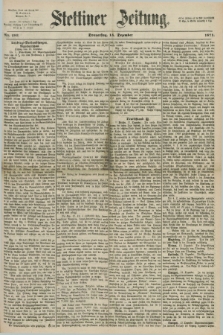Stettiner Zeitung. 1871, Nr. 293 (14 Dezember)