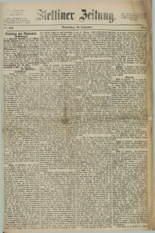 Stettiner Zeitung. 1872, Nr. 225 (26 September)