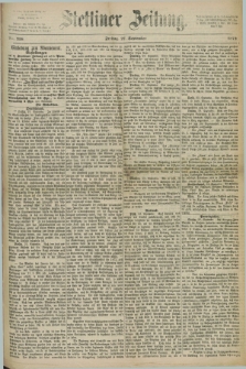 Stettiner Zeitung. 1872, Nr. 226 (27 September)