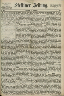 Stettiner Zeitung. 1872, Nr. 266 (13 November)