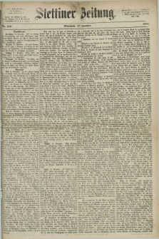 Stettiner Zeitung. 1872, Nr. 278 (27 November)