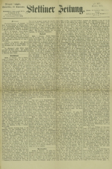 Stettiner Zeitung. 1878, № 425 (12 September) - Morgen-Ausgabe