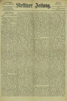 Stettiner Zeitung. 1878, № 434 (17 September) - Abend-Ausgabe