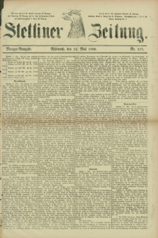 Stettiner Zeitung. 1880, Nr. 217 (12 Mai) - Morgen-Ausgabe
