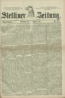 Stettiner Zeitung. 1880, Nr. 384 (18 August) - Abend-Ausgabe