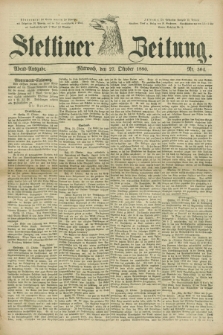 Stettiner Zeitung. 1880, Nr. 504 (27 Oktober) - Abend-Ausgabe