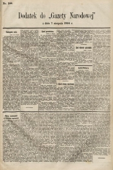 Gazeta Narodowa. 1894, nr 188