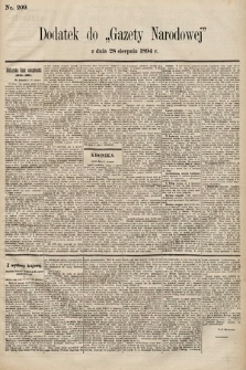 Gazeta Narodowa. 1894, nr 209