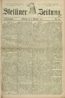 Stettiner Zeitung. 1881, Nr. 511 (2 November) - Abend-Ausgabe