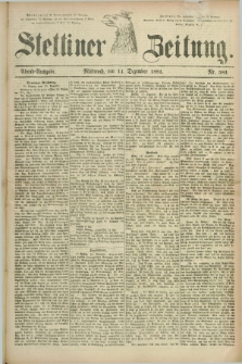 Stettiner Zeitung. 1881, Nr. 583 (14 Dezember) - Abend-Ausgabe