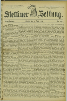 Stettiner Zeitung. 1882, Nr. 252 (2 Juni) - Abend-Ausgabe