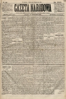 Gazeta Narodowa. 1894, nr 249