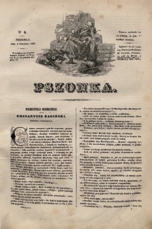 Pszonka. 1839, nr 6