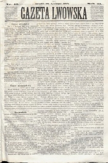 Gazeta Lwowska. 1871, nr 43