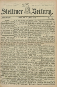 Stettiner Zeitung. 1883, Nr. 483 (16 Oktober) - Abend-Ausgabe